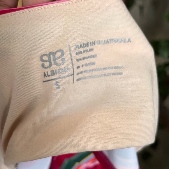 ▫️ALBION SUMMER STRIPE ALMOST CHEEKY BOTTOMS AND TOP BIKINI - Picture 7 of 14